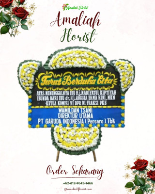 Papan Bunga Duka di Ngadirejo