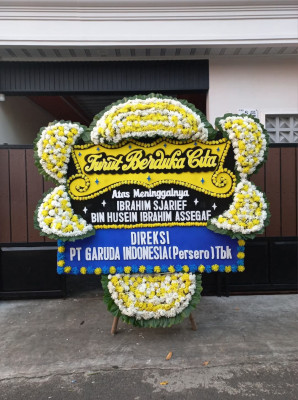Papan Bunga Duka di Ngadirejo